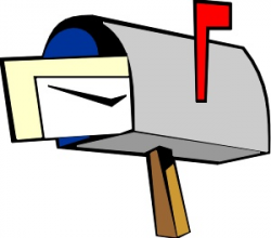 Mailbox art black and white index of ces clipart carson mail ...