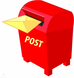 Red,Mailbox,Mail,Illustration,Clip art #4724490 - Free Png ...