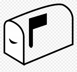 Mailbox Clipart Mail 2 Icon - Draw A Simple Mailbox - Png ...