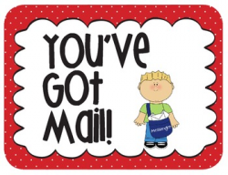 Mailbox Student Address Cards - Printable