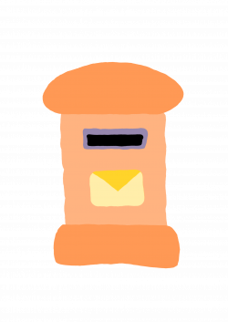 Clipart - Crooked Postal Mailbox 1