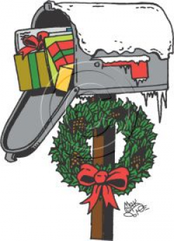 Christmas Mailbox Clip Art | Holiday Clipart | Christmas ...