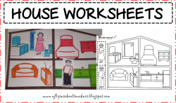 ESL family in the house worksheet | ESL Family | Pinterest | Teacher ...