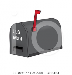 Mailbox Clipart #80464 - Illustration by Pams Clipart