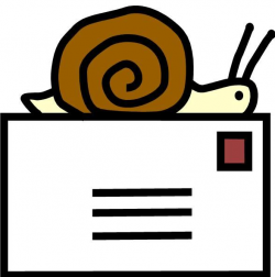 snail mail | The pen is mightier... | Snail mail, Mail icon ...