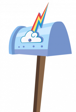 Rainbow Dash's Mailbox by Coolez on DeviantArt