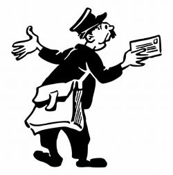 This Png File Is About Clip Art , Mailwoman , Postal ...