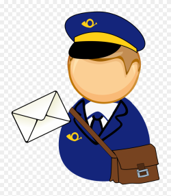 Clipart Of Postman - Mailman Clipart – Stunning free ...