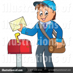 Mailman Clipart #1513155 - Illustration by visekart