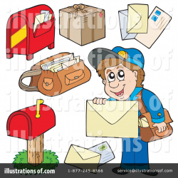 Mailman Clipart #213735 - Illustration by visekart