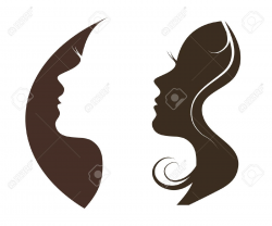 Stock Vector | women | Logo face, Vector logo design, Logo ...