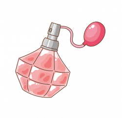 Perfume Cartoon Illustration - Pink perfume 910*879 transprent Png ...