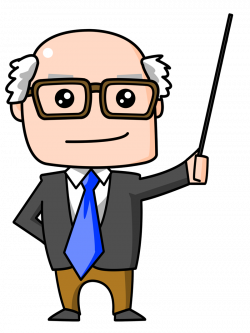 Professor Teacher Student Clip art - Cartoon bald old man, Professor ...