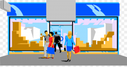 Shopping Centre Storefront Clip art - Strip Mall Cliparts png ...