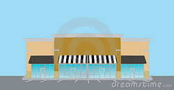 of an upscale strip mall. | Clipart Panda - Free Clipart Images