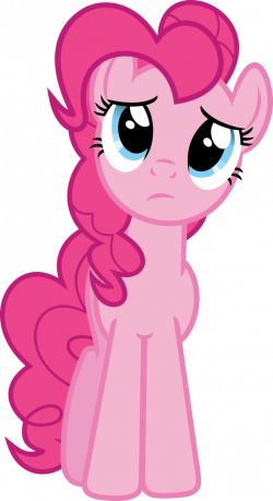 whats pinkie pie thinking about? by the look of her face, it doesn't ...