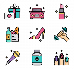 33 shopping center icon packs - Vector icon packs - SVG, PSD, PNG ...