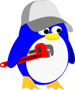 Plumber Penguin Clipart | i2Clipart - Royalty Free Public Domain Clipart