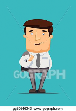 Vector Clipart - Wall street senior manager and capi. Vector ...