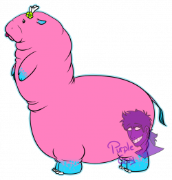 Manatee of the Storm - Seahorse Blep Edition by Vincent--Purple on ...