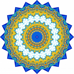 Clipart - Abstract Geometric Mandala