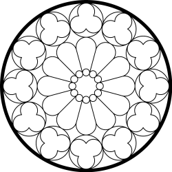 Gallery Glass Free Patterns Roses | East Rose Window . It didn't ...