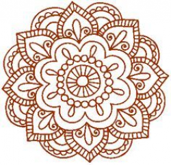 simple mandala henna style - Google Search | t-shirt ideas ...