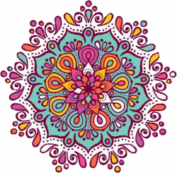 mandala colorful emotions stickers beautiful...