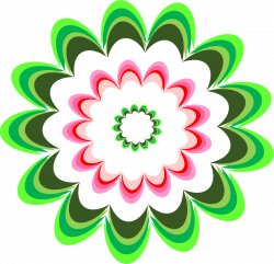 Mandala Flowers1 - Clipart Creationz