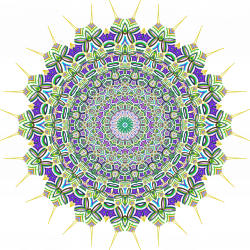 Prismatic Mandala Line Art 4 No Background Icons PNG - Free PNG and ...