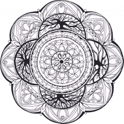 Clipart - Hand Drawn Mandala