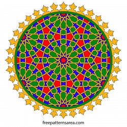 Geometric Decorative Islamic Art Ornament Vector Design | Pinterest ...