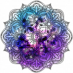mandala colors effects ftestickers ftstickers stickers...