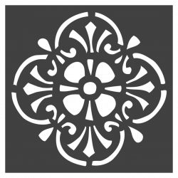 Stencil Morocco Mandala 1 | Little House | Pinterest | Stenciling ...