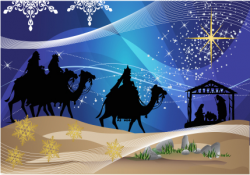 clip art of three wise men going to the manger | Wisdom for ...