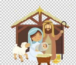 Christmas Novena Of Aguinaldos Nativity Scene Manger PNG ...