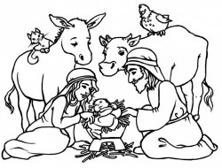 Manger Coloring Page ClipArt Best 204747 Coloring Page Of ...