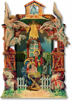 Bell Nativity - PaperModelKiosk.com | Nativity scenes/Рождественские ...
