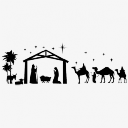 Religious Christmas Clipart Nativity Scene - Nativity Scene ...