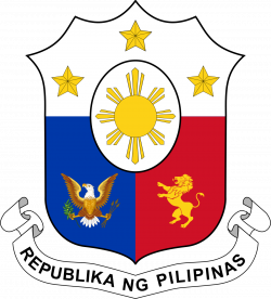Coat of arms of the Philippines - Wikipediam.org