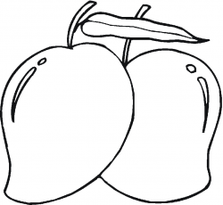 Download mangoes coloring pages clipart Coloring book ...