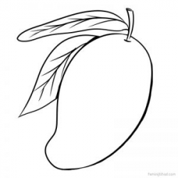 Printable Mango Coloring Pages For Free - Free Coloring Sheets