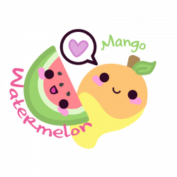 Watermelon Mango Store Logo by kittykatklub1 on DeviantArt