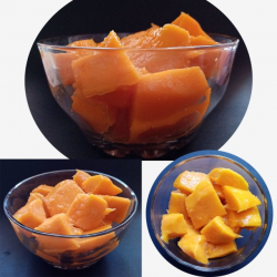 Mango Pieces, Mango, Food, Fruit PNG Transparent Clipart ...