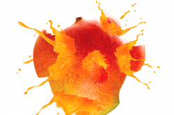 mango exploding juice png - Free PNG Images | TOPpng