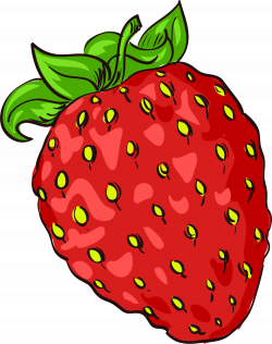 Strawberry Accessory fruit Cartoon - Red cartoon strawberry 1500 ...