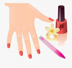 Manicure Nail Pedicure Royalty - Manicure Nails Clipart ...