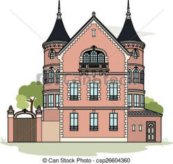 90+ Mansion Clipart | ClipartLook