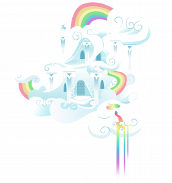The Rainbow Cloud Mansion by SierraEx on DeviantArt