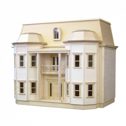 Foxhall Manor Dollhouse Kit Milled Plywood – Real Good Toys
